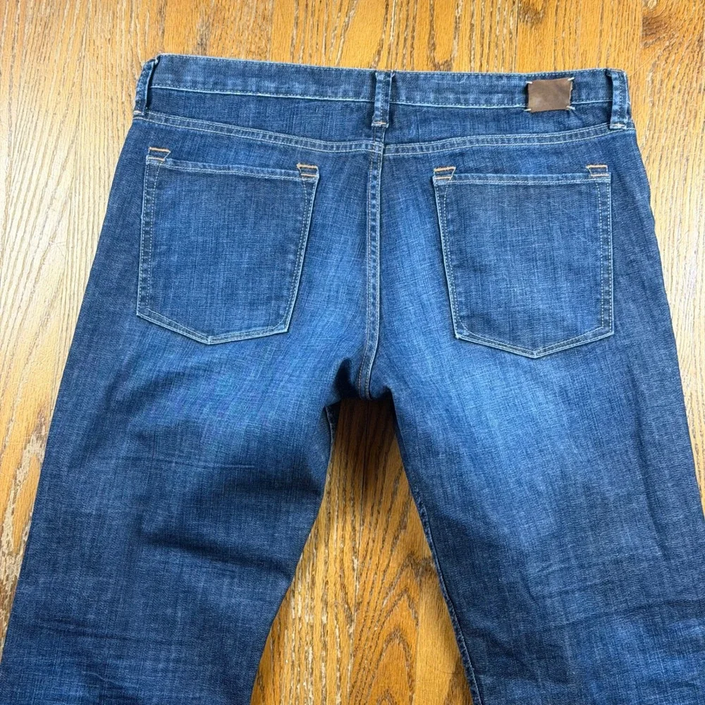 Banana Republic Mens Dark Straight Blue Jeans 32 Classic Denim Pants Y2K